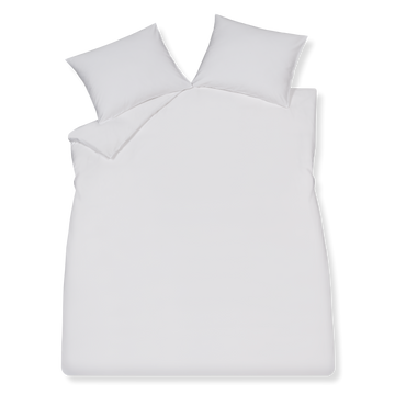 HOME VENICE XL dekbedovertrekset | white Home Venice dekbedovertrek heeft een witte uni kleur. De achterkant van het dekbedovertrek heeft dezelfde kleur als de voorkant van het dekbedovertrek. De kussens hebben ook dezelfde witte uni kleur.