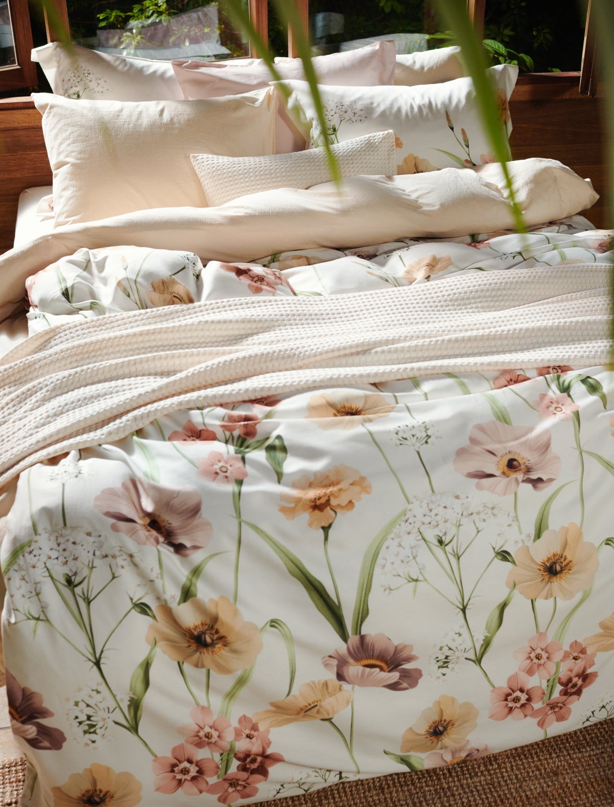 Satin Luxe dekbedovertrekset | sepia pink