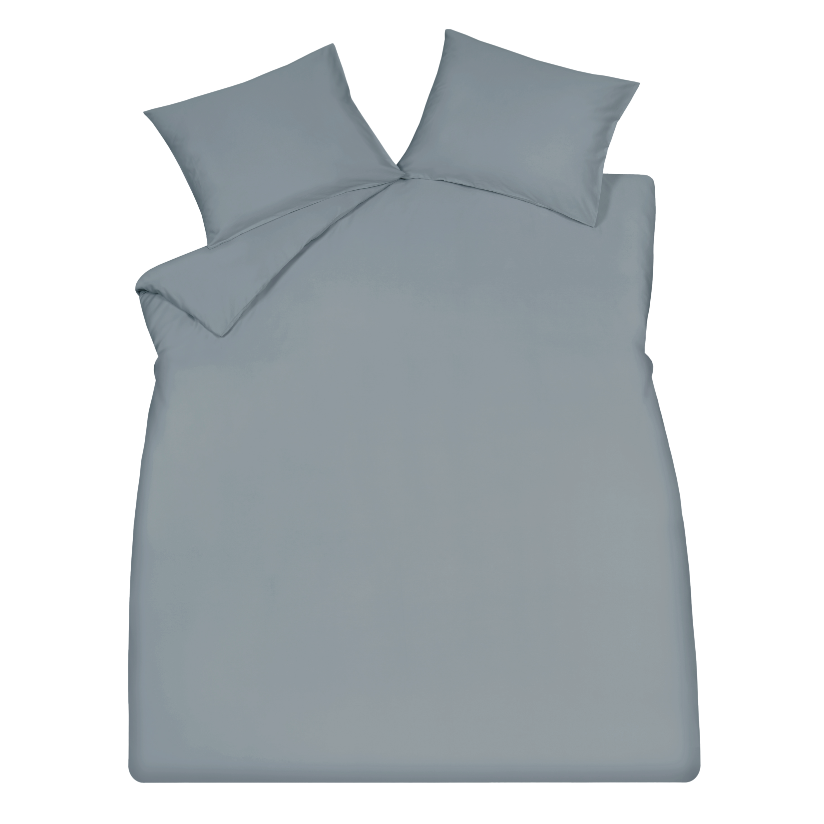 SATIN LUXE dekbedovertrekset | light blue