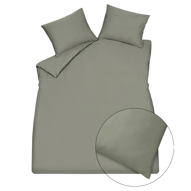 SATIN LUXE dekbedovertrekset | thyme