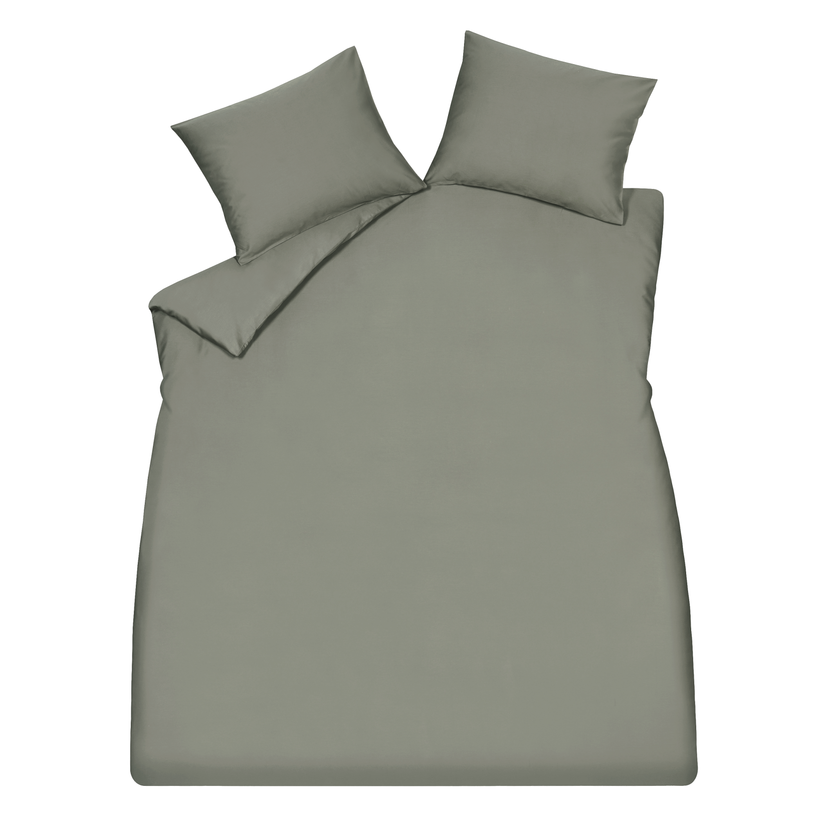 SATIN LUXE XL dekbedovertrekset | thyme