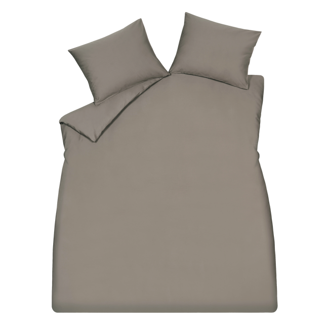 SATIN LUXE XL dekbedovertrekset | espresso