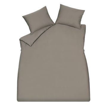 SATIN LUXE dekbedovertrekset | espresso