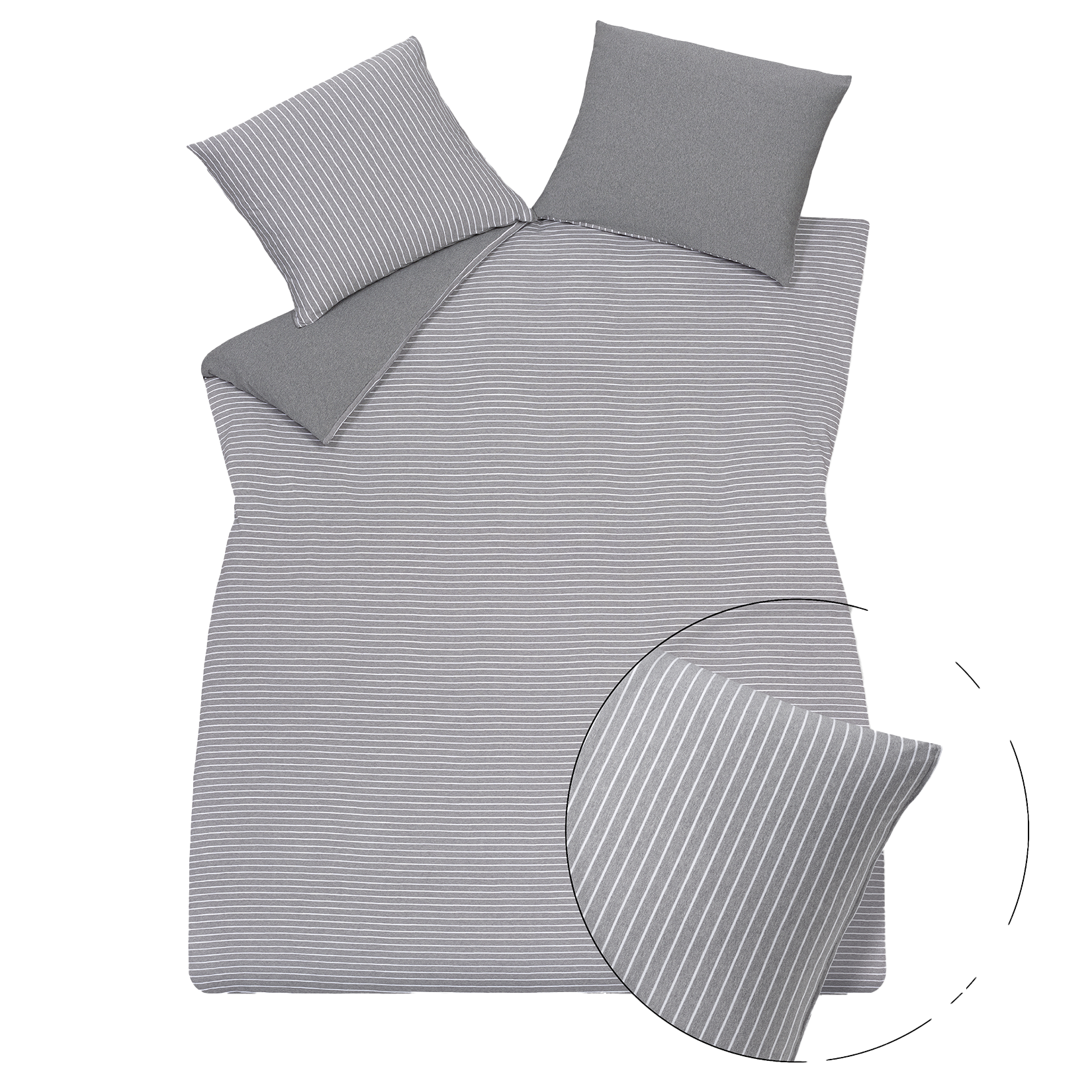 HOME 85 dekbedovertrek | grey