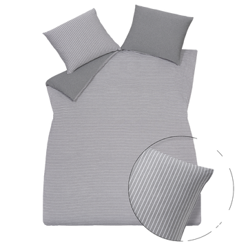 HOME 85 dekbedovertrek | grey HOME 85 dekbedovertrek | grey