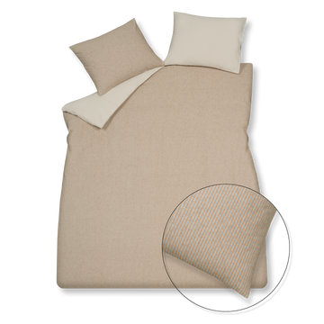 HOME TRENTO XL dekbedovertrekset | rusty brown