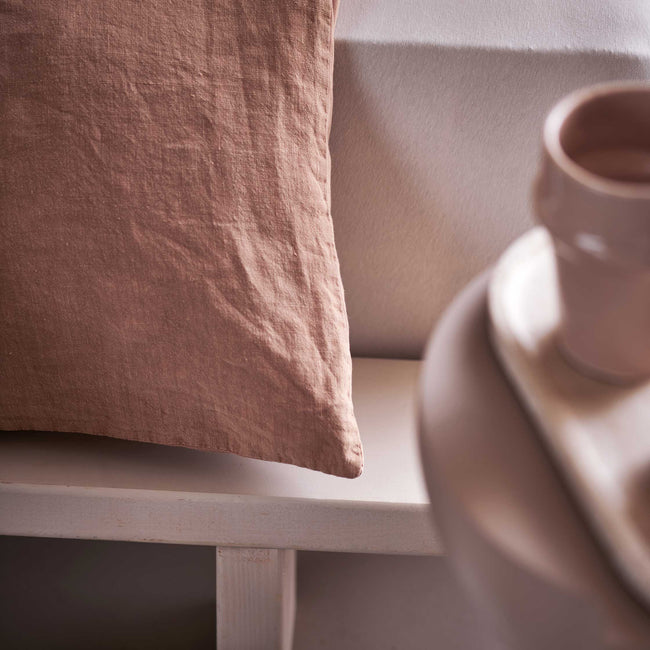 HOME TRENTO XL dekbedovertrekset | rusty brown
