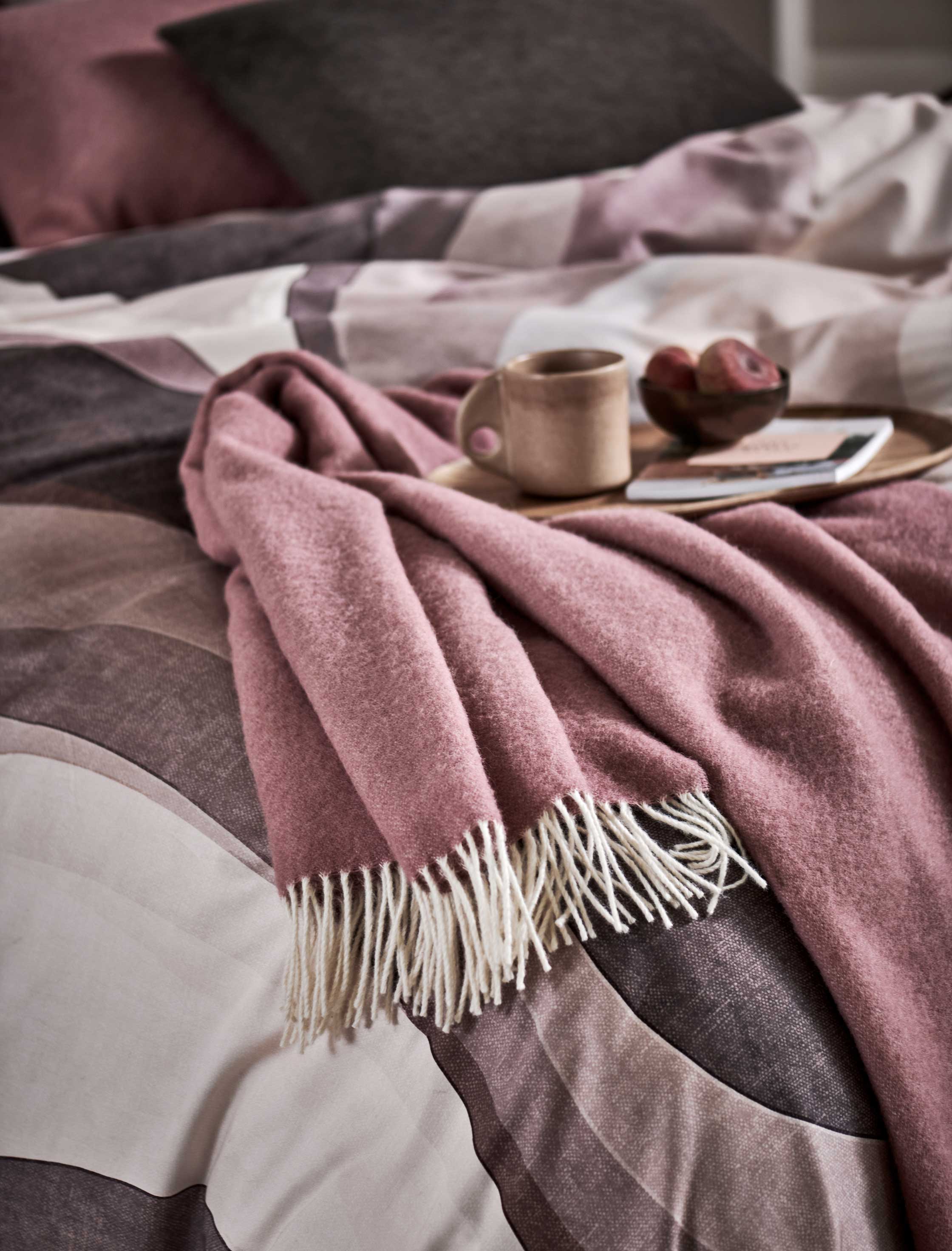 HOME BELLAVITA sprei | sepia pink