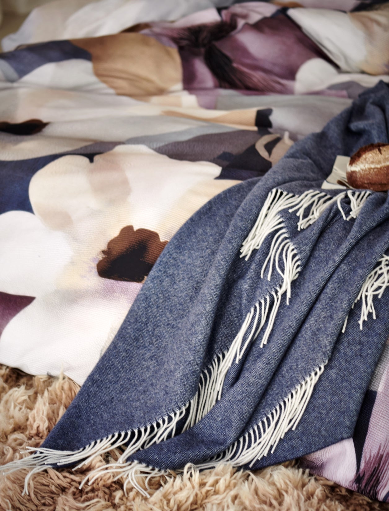 HOME SERINA sprei | blue ink