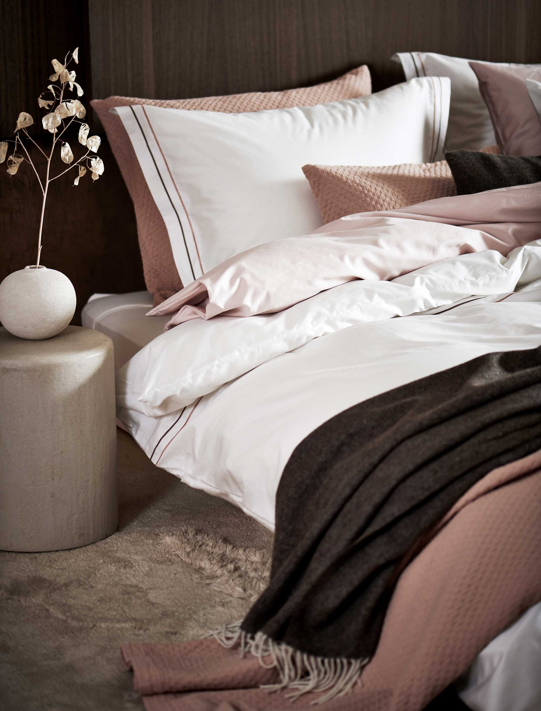HOME SERINA sprei | espresso