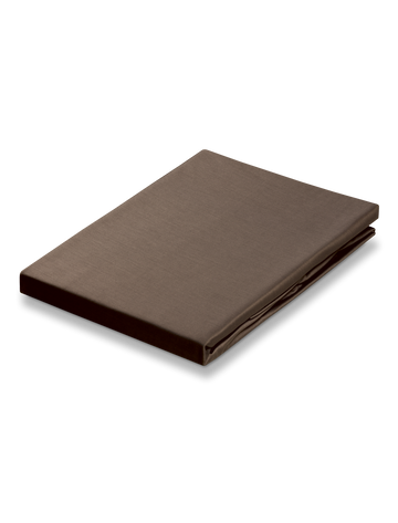 SATIJN hoeslaken | taupe