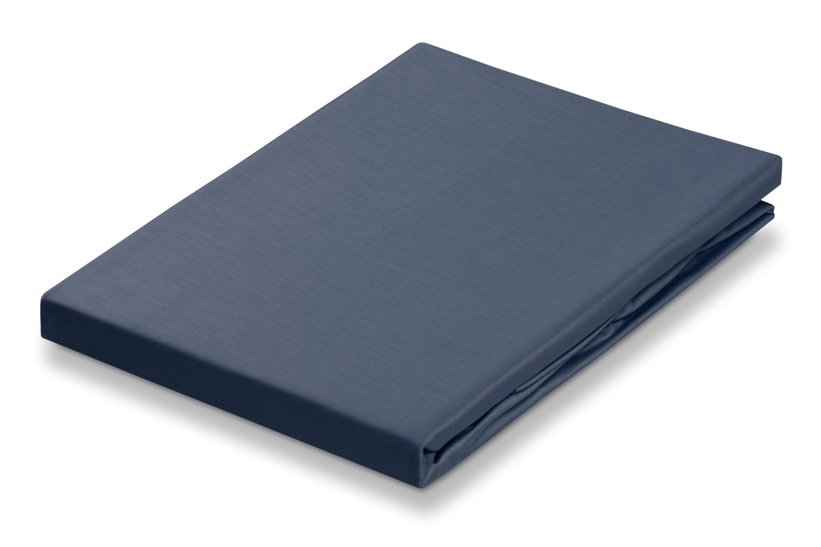 SATIN kussensloop oxford | blue ink