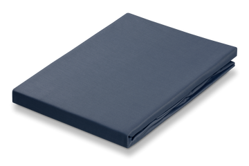 SATIN kussensloop oxford | blue ink