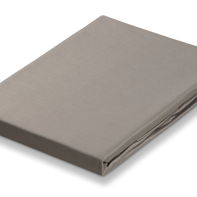 SATIN kussensloop oxford | urban taupe