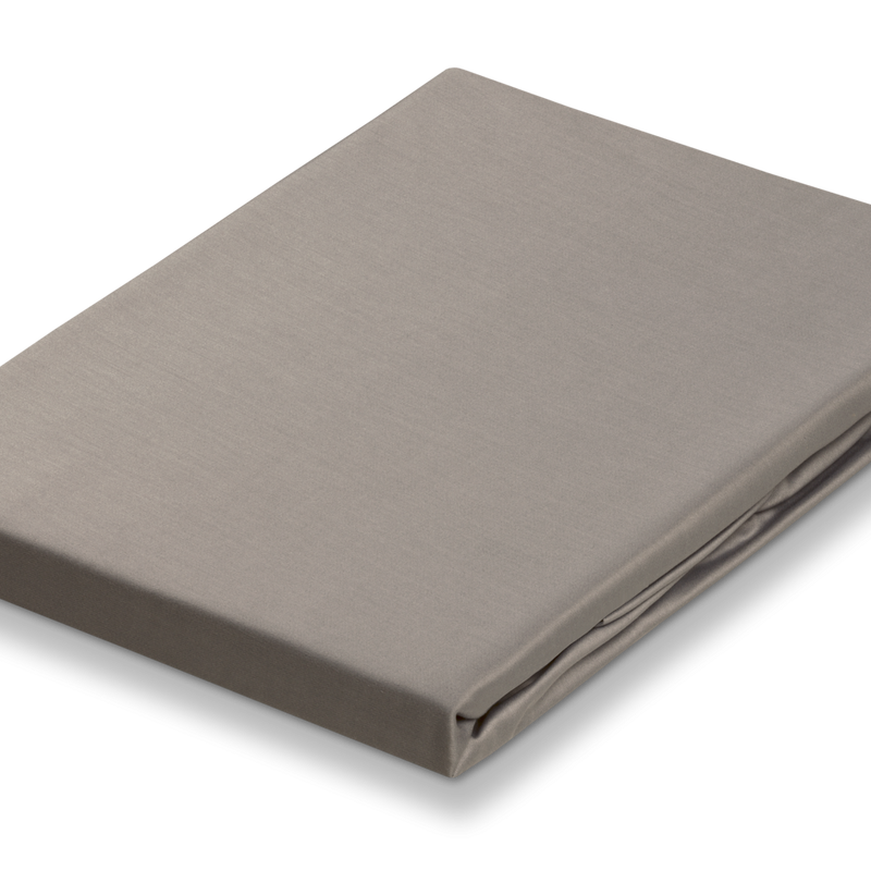 SATIN kussensloop oxford | urban taupe