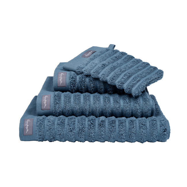 HOME TOWEL WAVE | vintage blue