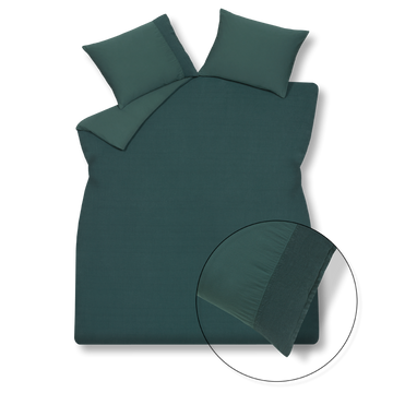 PURE 07 dekbedovertrek | dark green PURE 07 dekbedovertrek | dark green