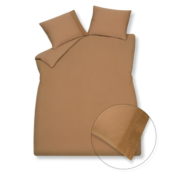 PURE 07 dekbedovertrek | toffee PURE 07 dekbedovertrek | toffee