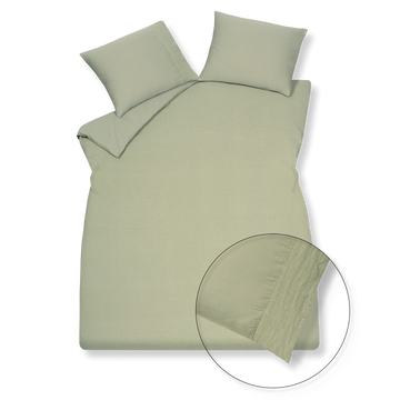 PURE 07 dekbedovertrek | light olive PURE 07 dekbedovertrek | light olive