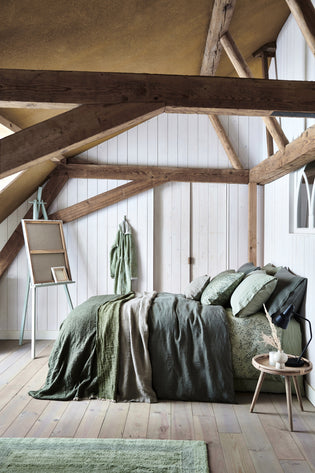 PURE 07 dekbedovertrek | light olive PURE 07 dekbedovertrek | light olive