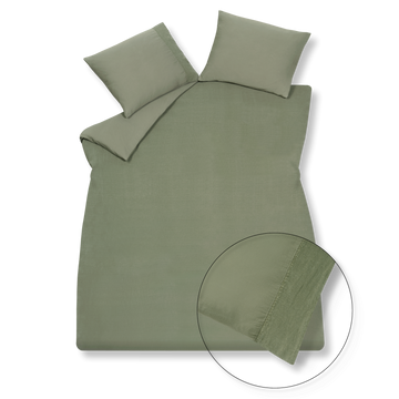 PURE 07 dekbedovertrek | earth green PURE 07 dekbedovertrek | earth green