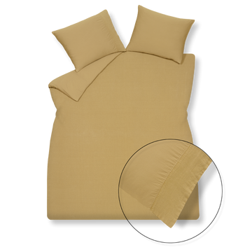 PURE 07 dekbedovertrek | honey gold PURE 07 dekbedovertrek | honey gold