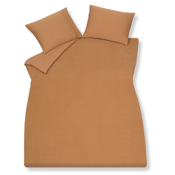 PURE 07 dekbedovertrek | cognac PURE 07 dekbedovertrek | cognac