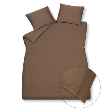PURE 07 dekbedovertrek | brownie PURE 07 dekbedovertrek | brownie
