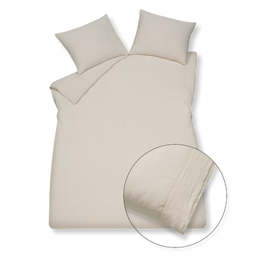 PURE 07 dekbedovertrek | cream tan PURE 07 dekbedovertrek | cream tan