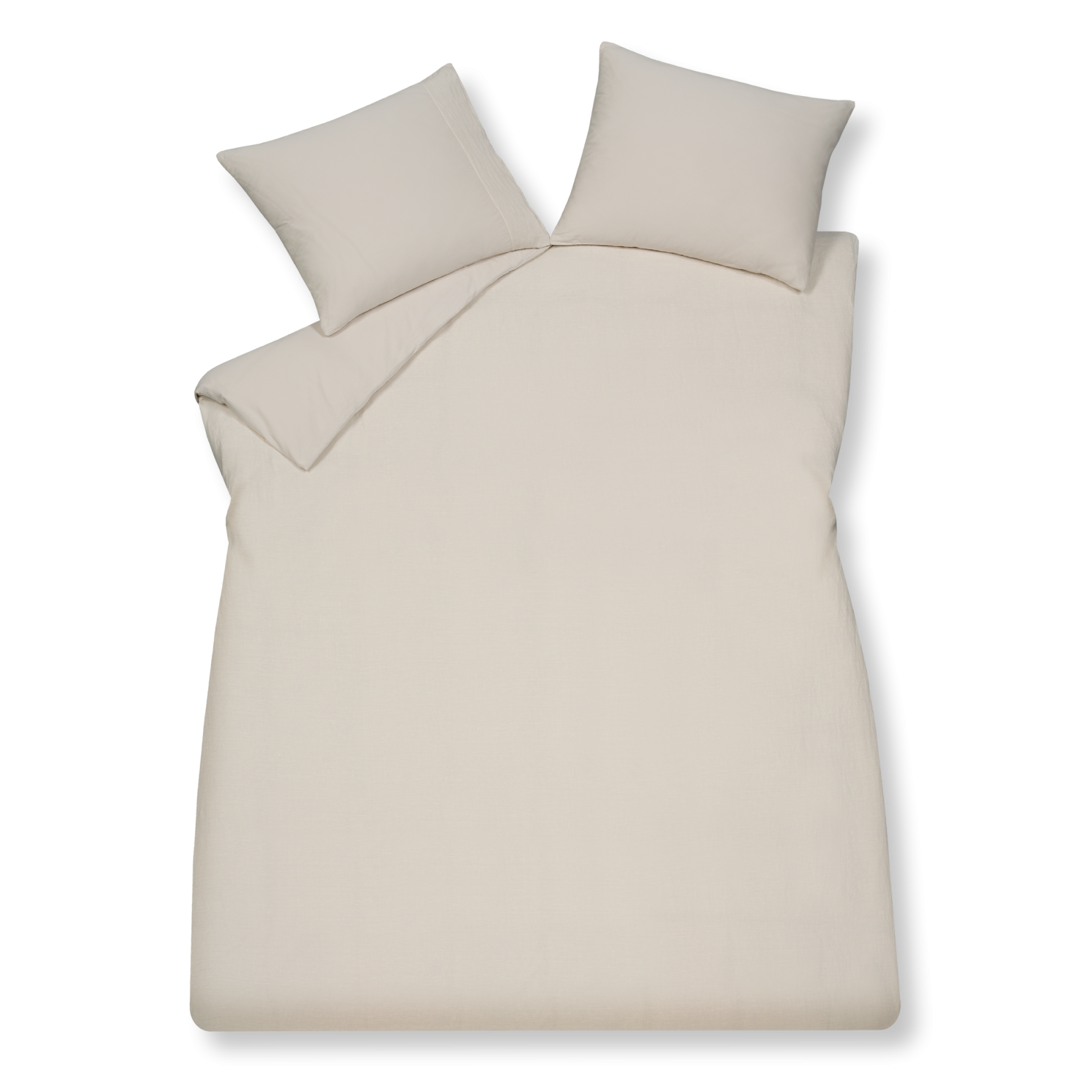 PURE 07 dekbedovertrek | cream tan