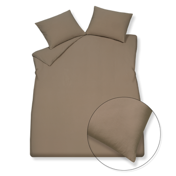 PURE 66 dekbedovertrek | taupe PURE 66 dekbedovertrek | taupe