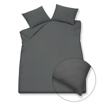 PURE 66 dekbedovertrek | off black PURE 66 dekbedovertrek | off black