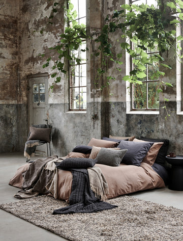 PURE 66 dekbedovertrek | off black PURE 66 dekbedovertrek | off black