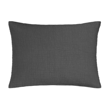 PURE 68 sprei | off black Pure 68 sierkussensloop in de kleur off black heeft een licht geweven structuur en is gemaakt van 100% katoen.