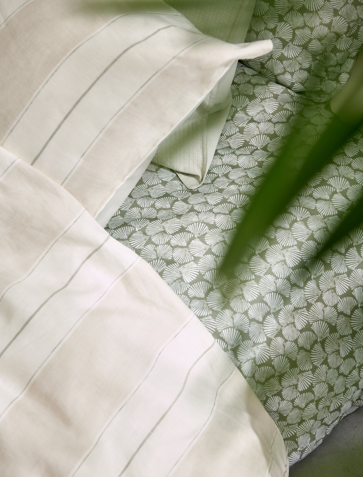 PURE 79 dekbedovertrek | smoke green