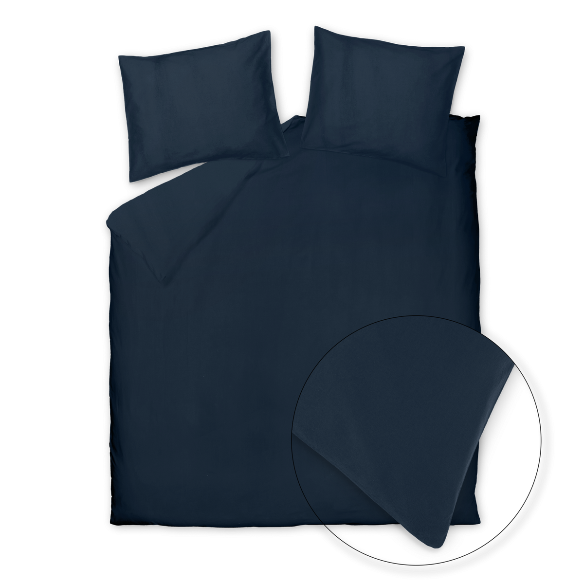 PURE 84 dekbedovertrekset | blue ink