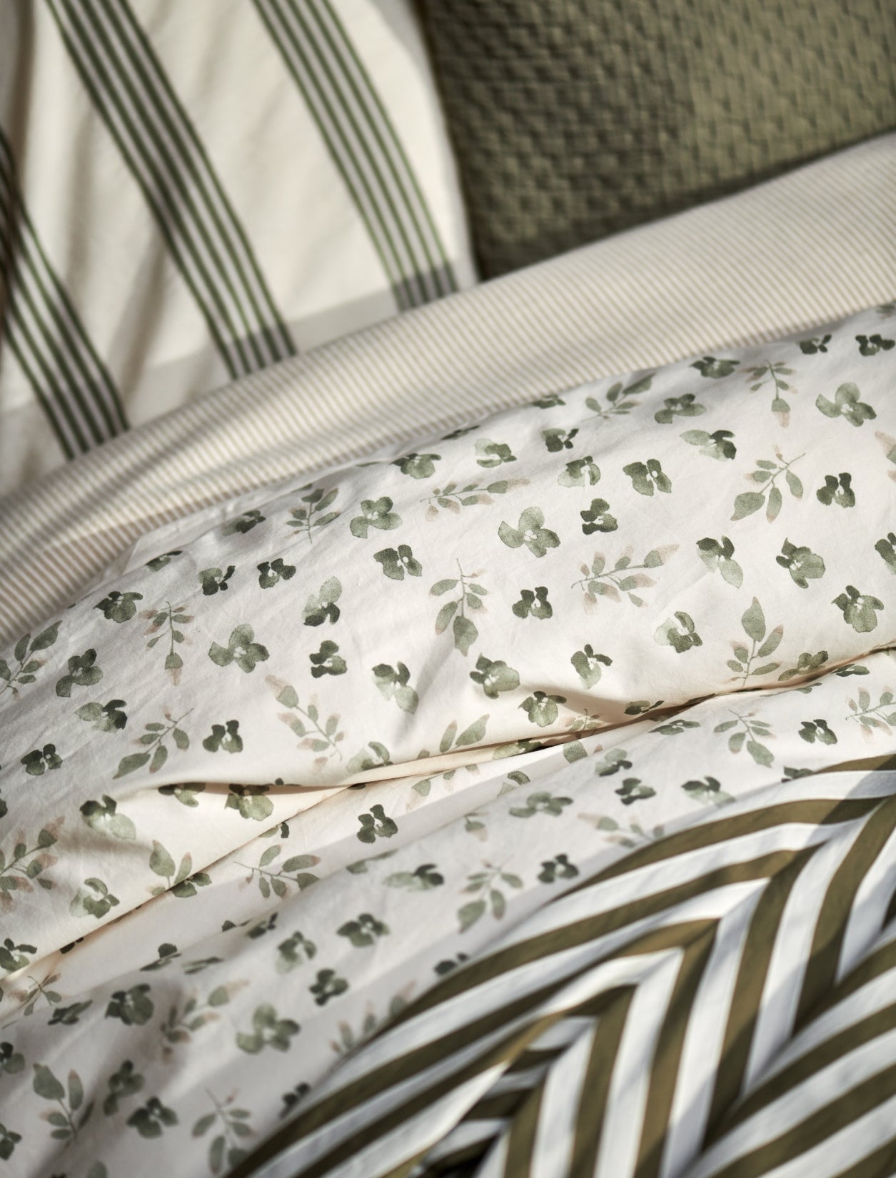 PURE 89 dekbedovetrekset | smoke green