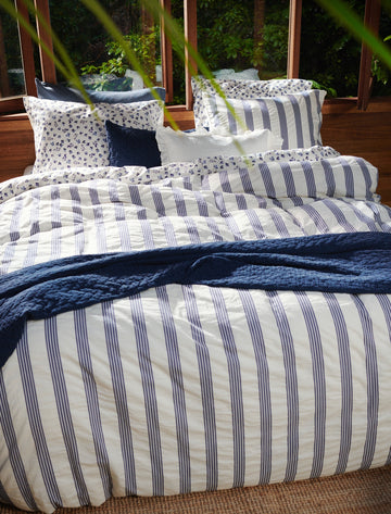 PURE 95 dekbedovertrekset | indigo