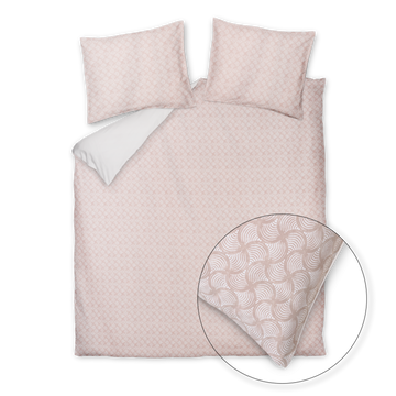 PURE AURA XL dekbedovertrekset | blush PURE AURA XL dekbedovertrekset | blush