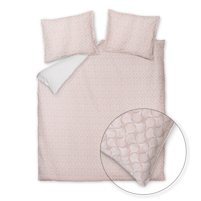 PURE AURA XL dekbedovertrekset | blush