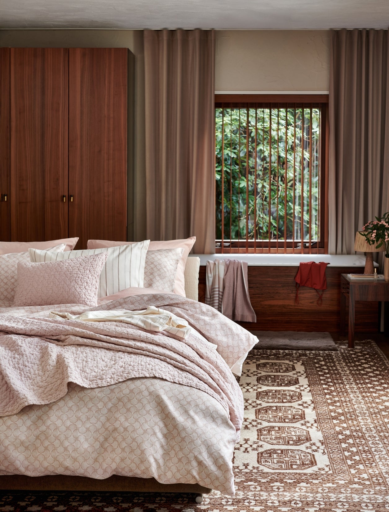 PURE AURA dekbedovertrekset | blush