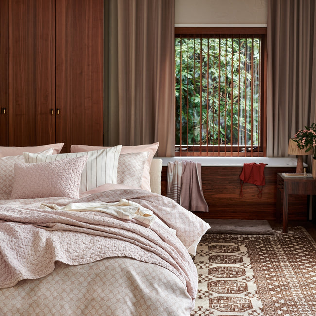 PURE AURA XL dekbedovertrekset | blush