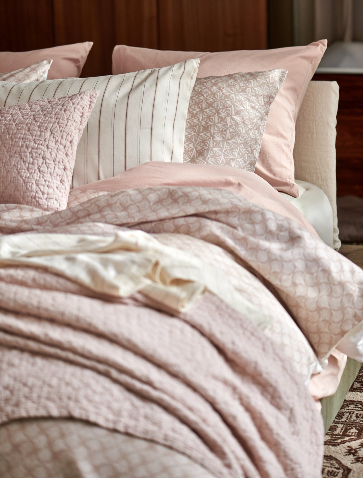 PURE AURA XL dekbedovertrekset | blush