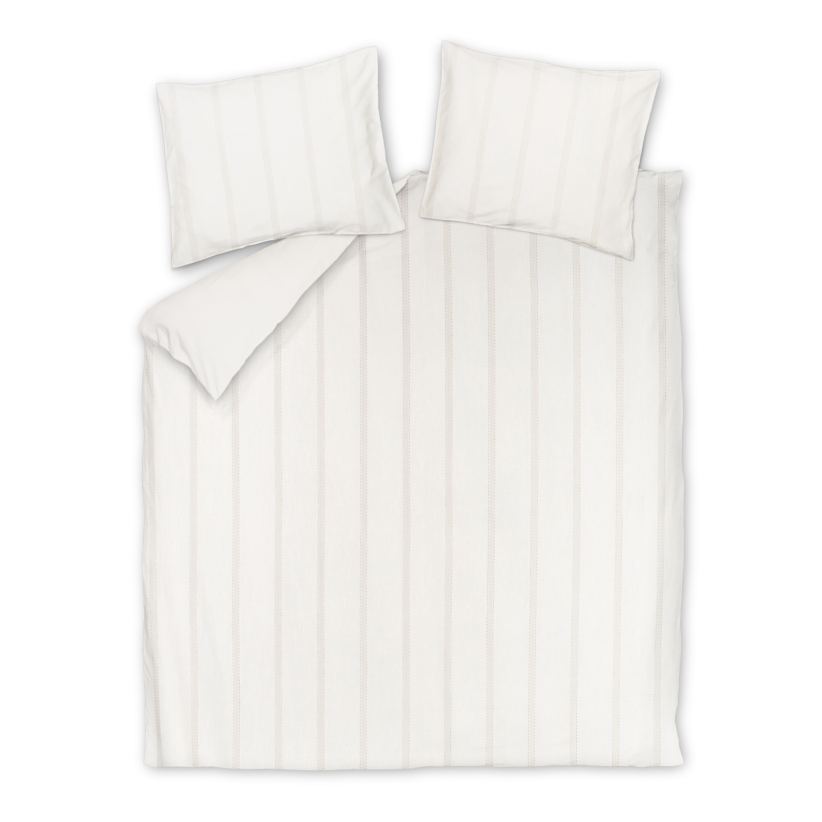 PURE HORIZON dekbedovertrekset | offwhite