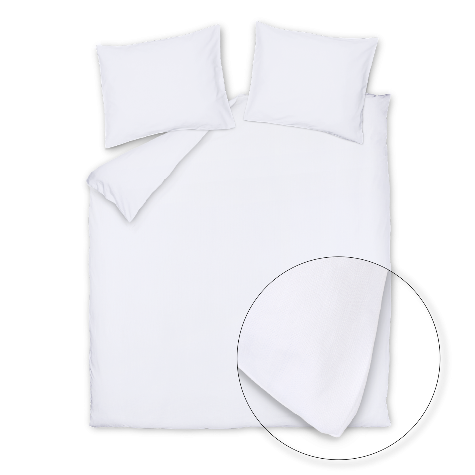 PURE SERENE XL dekbedovertrekset | white