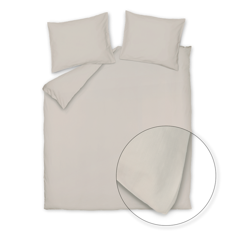 PURE SERENE XL dekbedovertrekset | stone