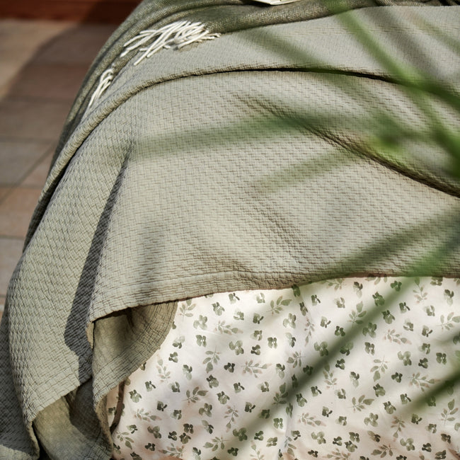 PURE 98 XL dekbedovertrekset | salie