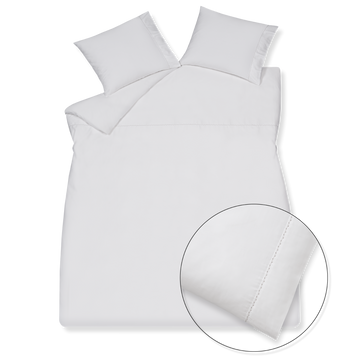 PURITY SORRENTO XL dekbedovertrekset | white