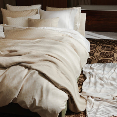 PURITY TORINO dekbedovertrekset | white