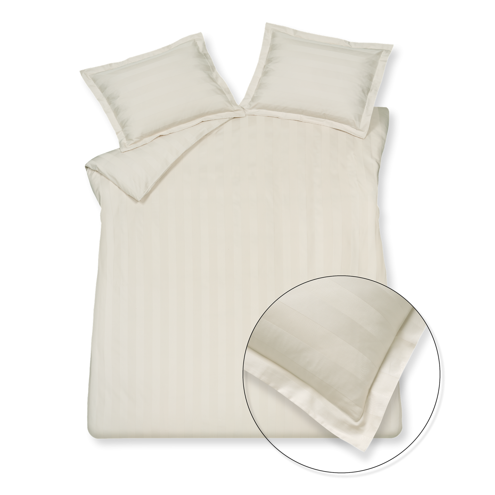 PURITY 86 dekbedovertrek | cream tan